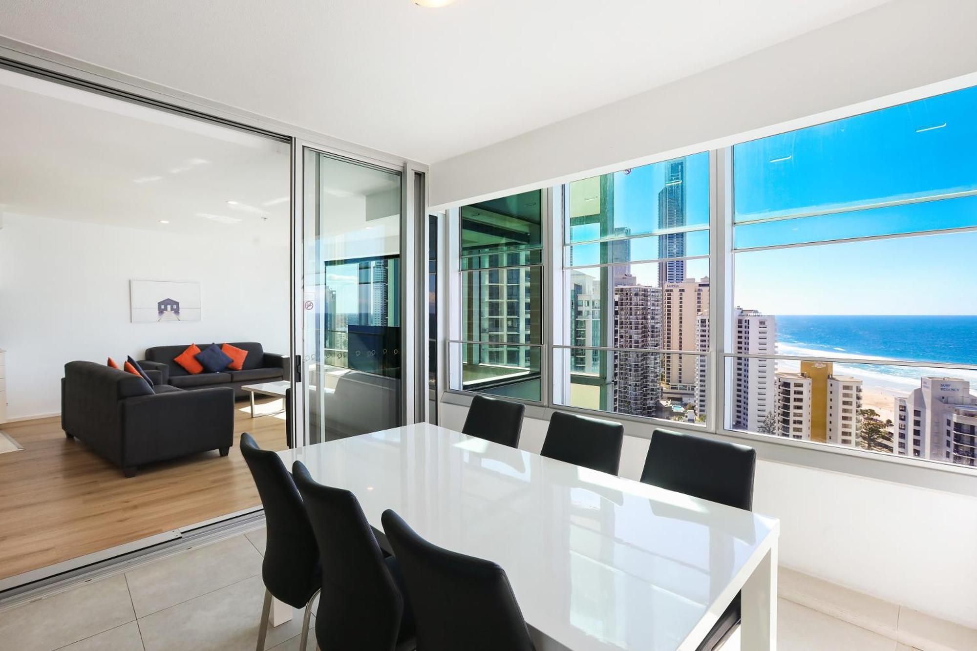 Q Tower Amazing Ocean Views 22nd Level Heated Pools Sleeps 6 - Optimise Apartment
